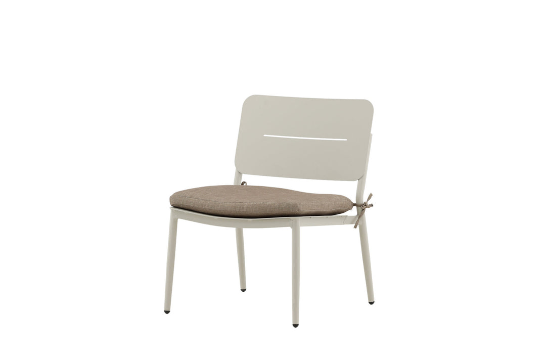 Venture Home Lina Lounge Chair 2-pack - Beige / Sand Cushion