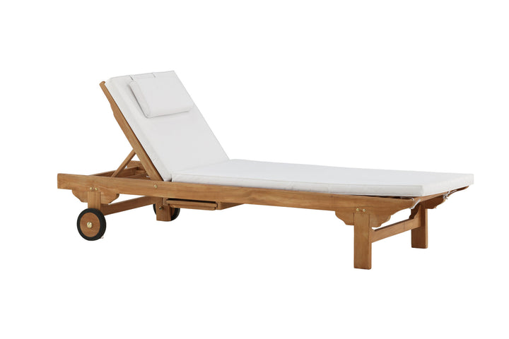 Venture Home Ghana - Sun Lounge- Natural - Teak -