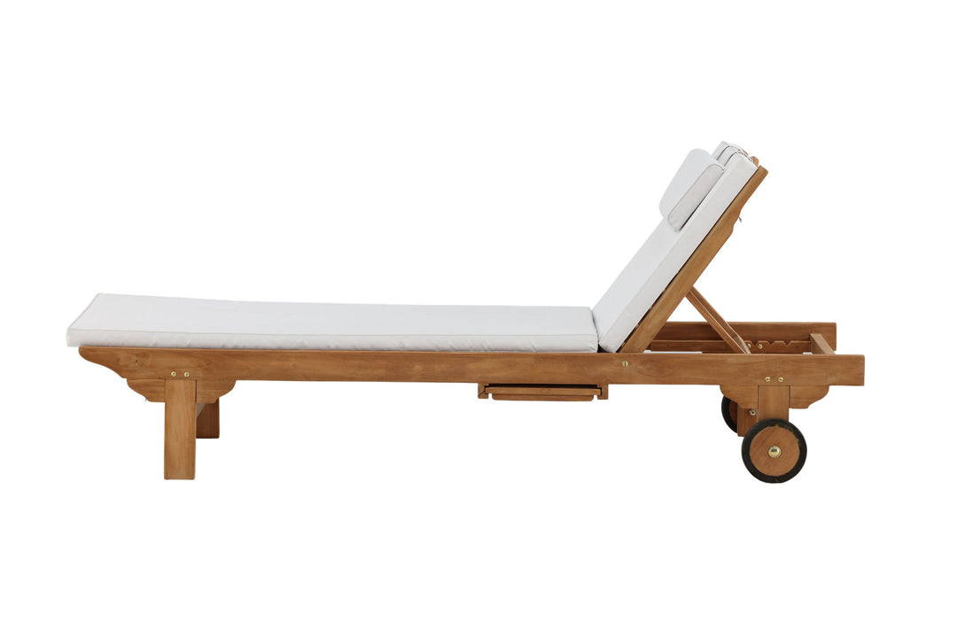 Venture Home Ghana - Sun Lounge- Natural - Teak -