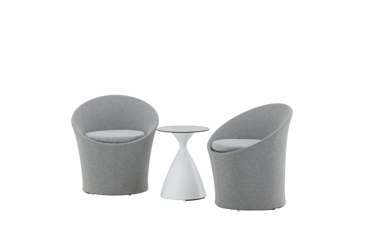 Venture Home Spoga - Lounge Set- White / Grey - -