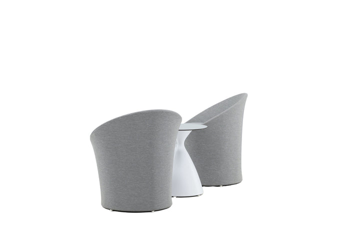 Venture Home Spoga - Lounge Set- White / Grey - -