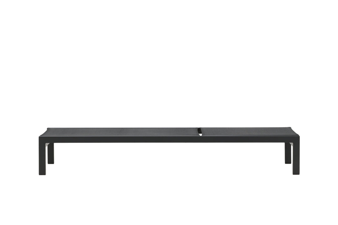 Venture Home Copacabana Sun Lounge 2-pack - Black/Black