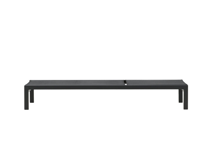Venture Home Copacabana Sun Lounge 2-pack - Black/Black