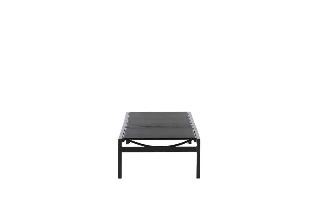 Venture Home Copacabana Sun Lounge 2-pack - Black/Black