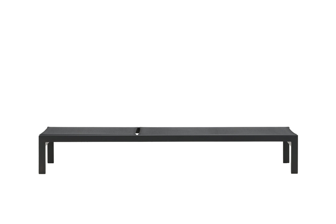 Venture Home Copacabana Sun Lounge 2-pack - Black/Black
