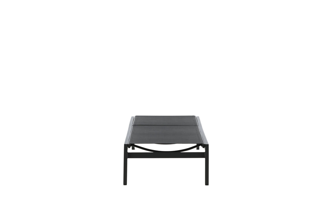 Venture Home Copacabana Sun Lounge 2-pack - Black/Black