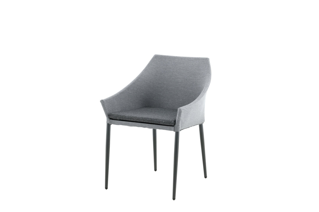 Venture Home Spoga - Dining Chair 2-pack - Black / Grey -  -