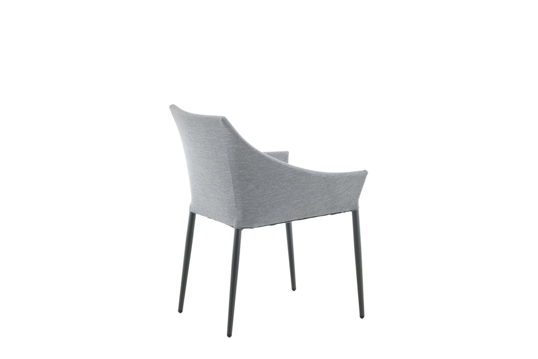 Venture Home Spoga - Dining Chair 2-pack - Black / Grey -  -