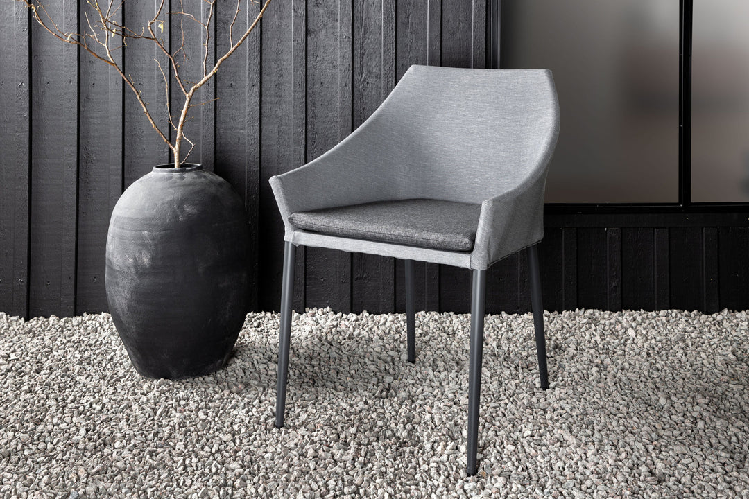 Venture Home Spoga - Dining Chair 2-pack - Black / Grey -  -