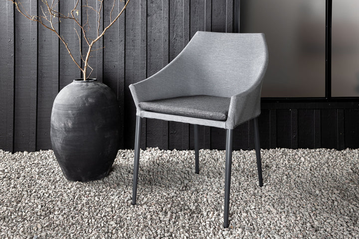 Venture Home Spoga - Dining Chair 2-pack - Black / Grey -  -