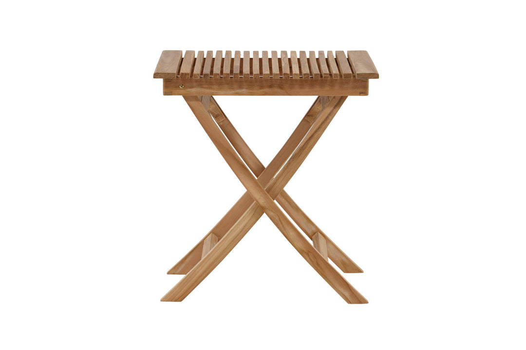 Venture Home Ghana - Folding Table- Natural - Teak - 70*70cm