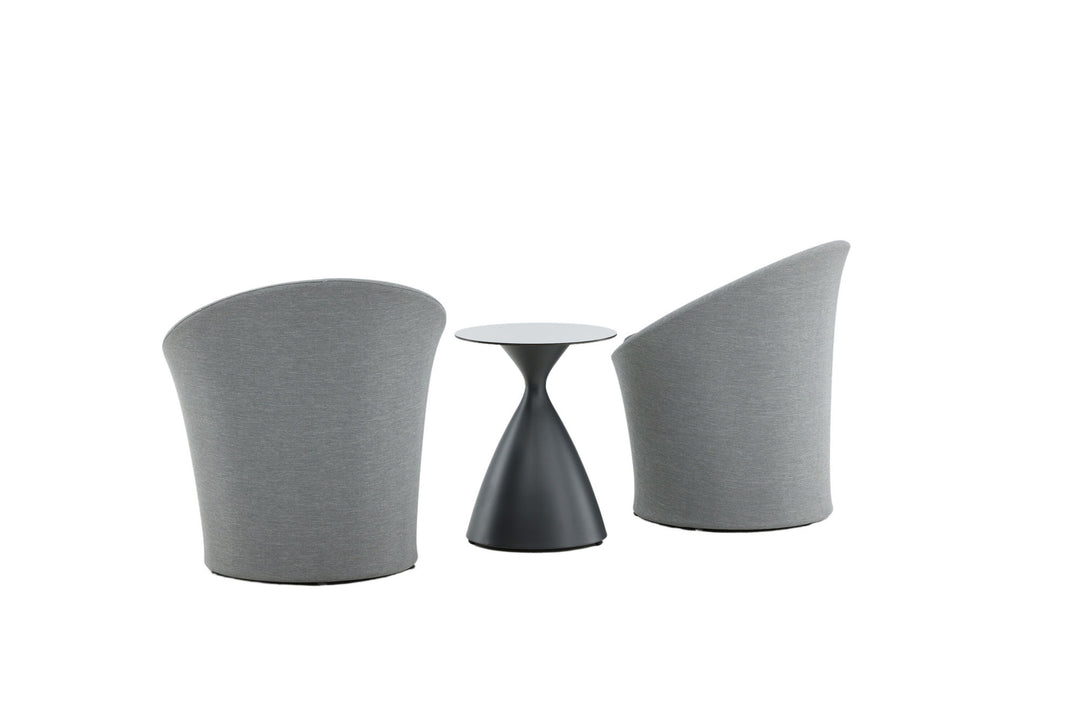 Venture Home Spoga - Lounge Set- Black / Grey - -