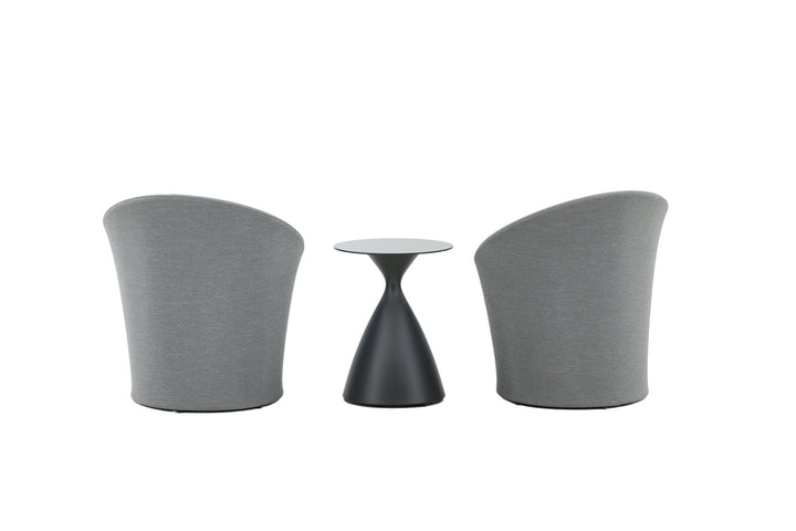Venture Home Spoga - Lounge Set- Black / Grey - -