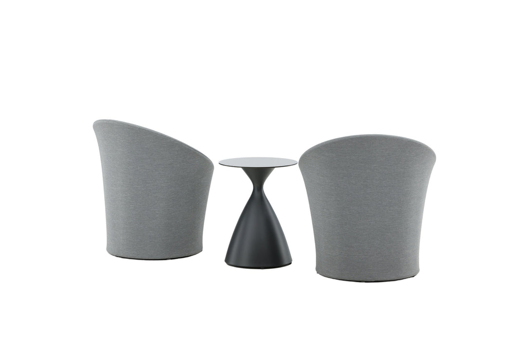 Venture Home Spoga - Lounge Set- Black / Grey - -