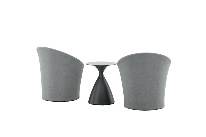 Venture Home Spoga - Lounge Set- Black / Grey - -
