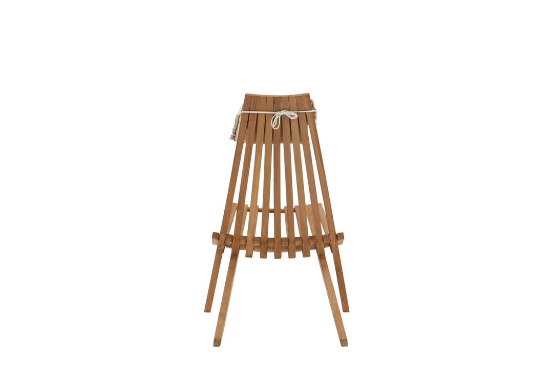 Venture Home Kenya Lounge Chair - Teak golden inc beige Cushion
