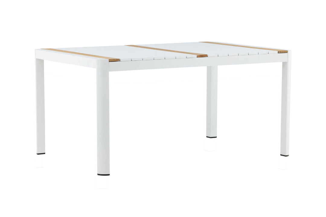 Venture Home Togo - Dining Table- White / Teak - Allu / Teak - 150*90