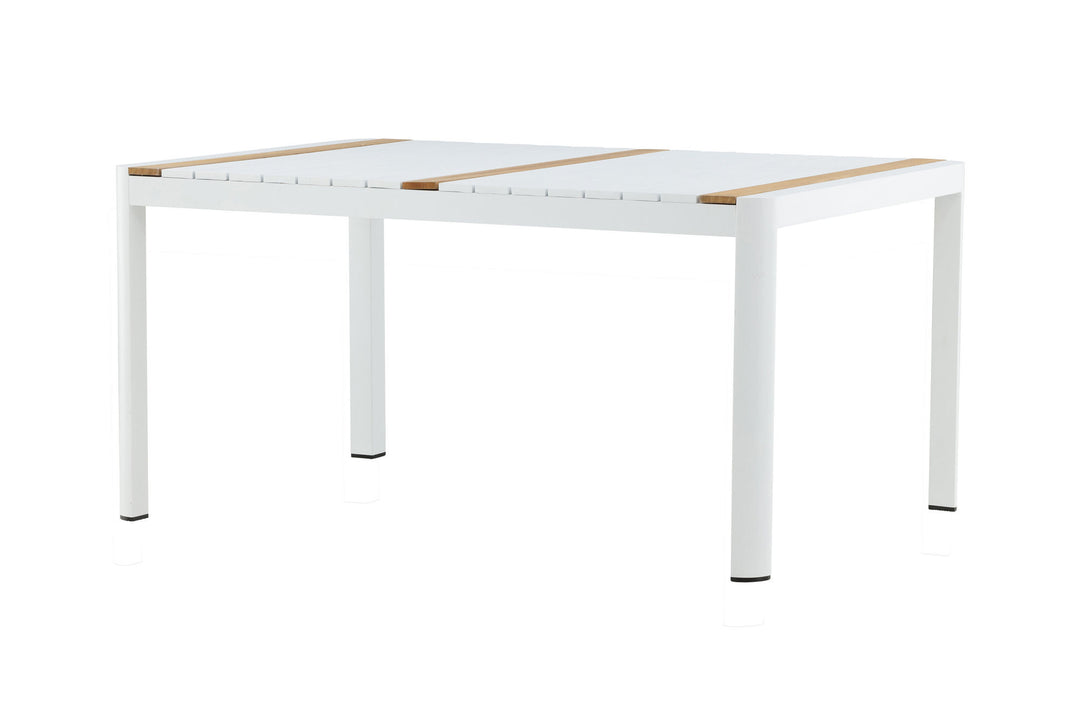 Venture Home Togo - Dining Table- White / Teak - Allu / Teak - 150*90