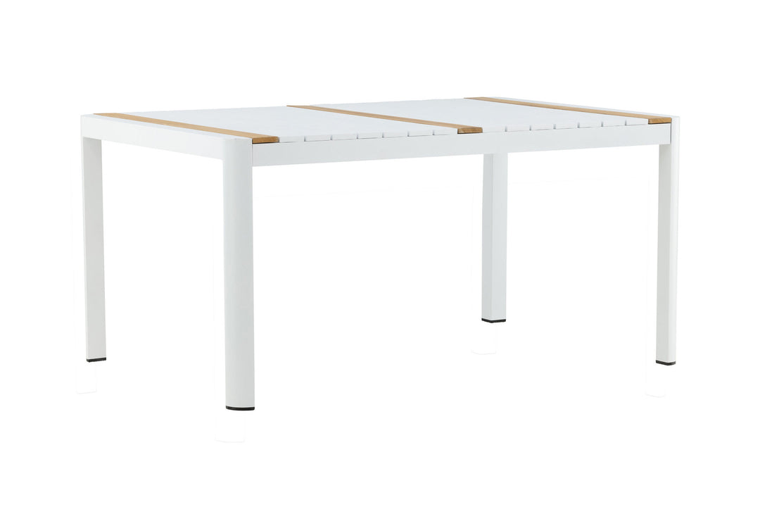 Venture Home Togo - Dining Table- White / Teak - Allu / Teak - 150*90