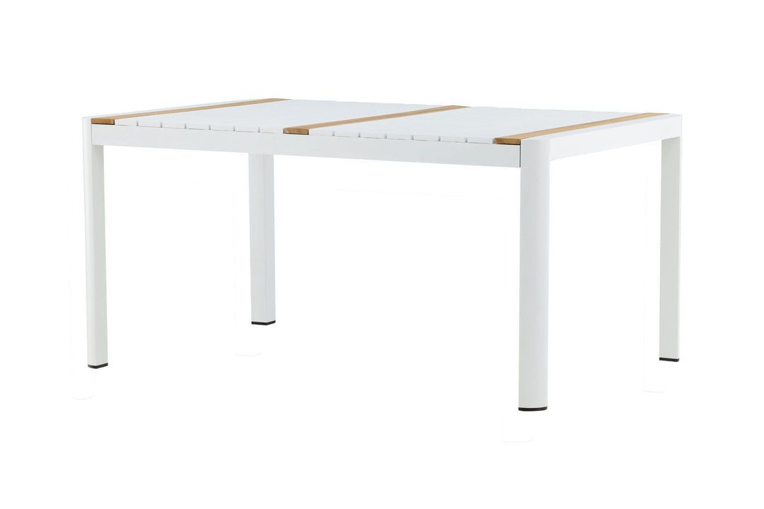 Venture Home Togo - Dining Table- White / Teak - Allu / Teak - 150*90