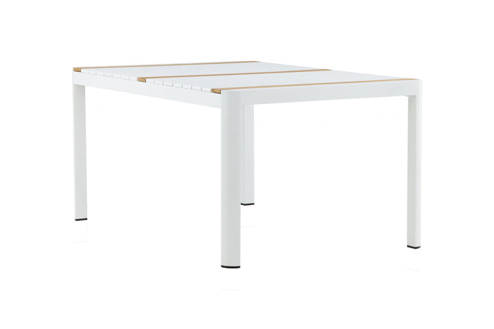 Venture Home Togo - Dining Table- White / Teak - Allu / Teak - 150*90
