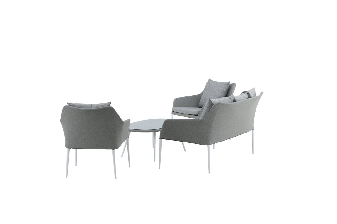 Venture Home Spoga - Sofa Set- White / Grey -  -