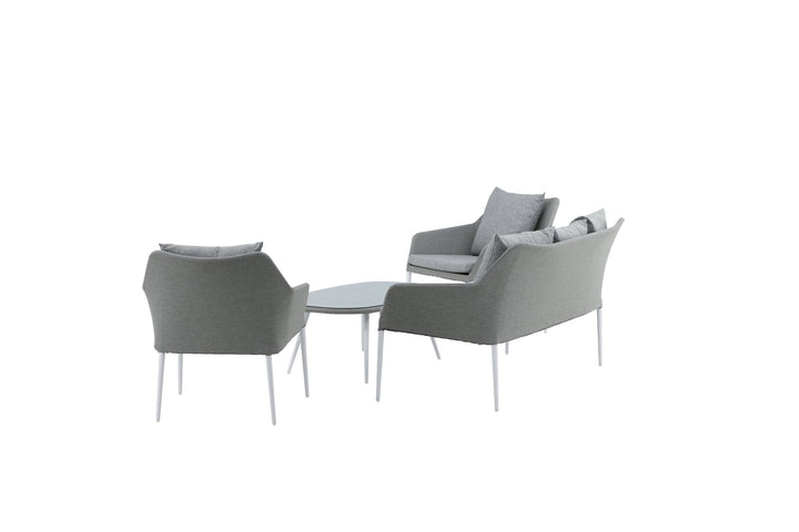 Venture Home Spoga - Sofa Set- White / Grey -  -