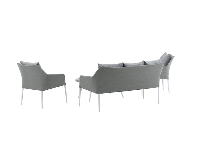 Venture Home Spoga - Sofa Set- White / Grey -  -