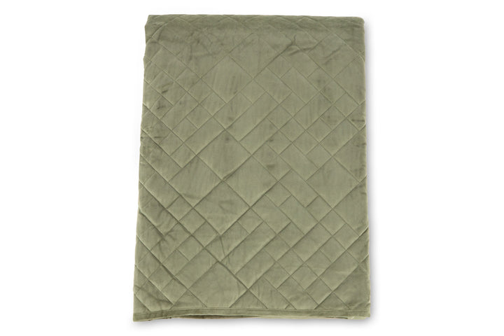 Venture Home Jilly Bedspread Polyester/velvet/microfiber - Green / - 260*80