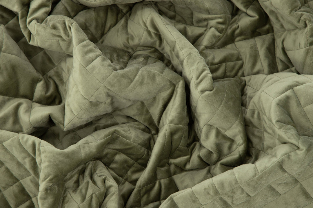 Venture Home Jilly Bedspread Polyester/velvet/microfiber - Green / - 260*80