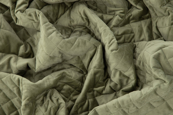 Venture Home Jilly Bedspread Polyester/velvet/microfiber - Green / - 260*80