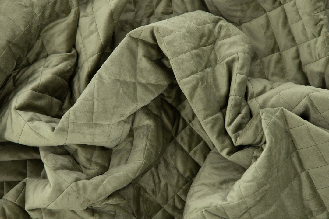 Venture Home Jilly Bedspread Polyester/velvet/microfiber - Green / - 260*80