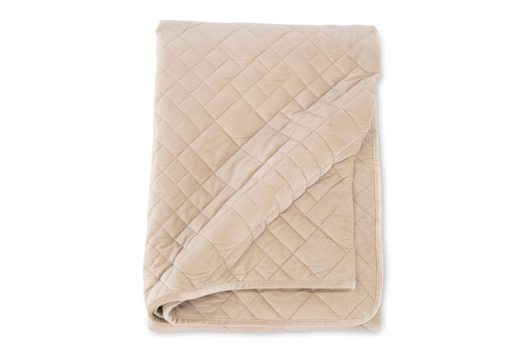 Venture Home Jilly Bedspread Polyester/velvet/microfiber - Beige / - 180*80