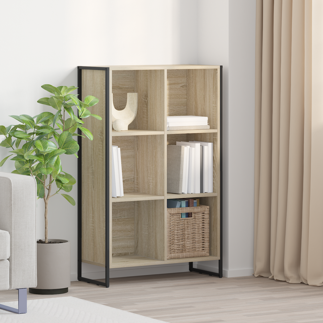 Bogskab Sonoma 99,5 x 30 x 108,5 cm Konstrueret træ