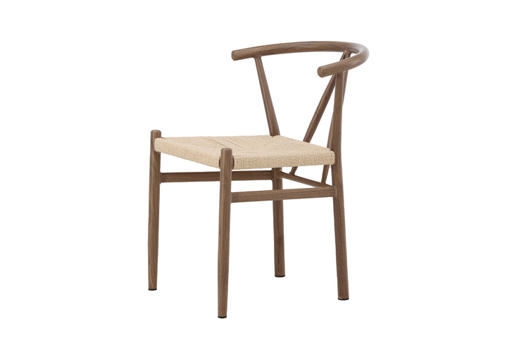 Venture Home Alfons Dining Chair - Woodlook / Nature Rope