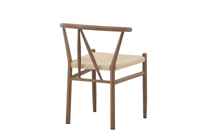 Venture Home Alfons Dining Chair - Woodlook / Nature Rope