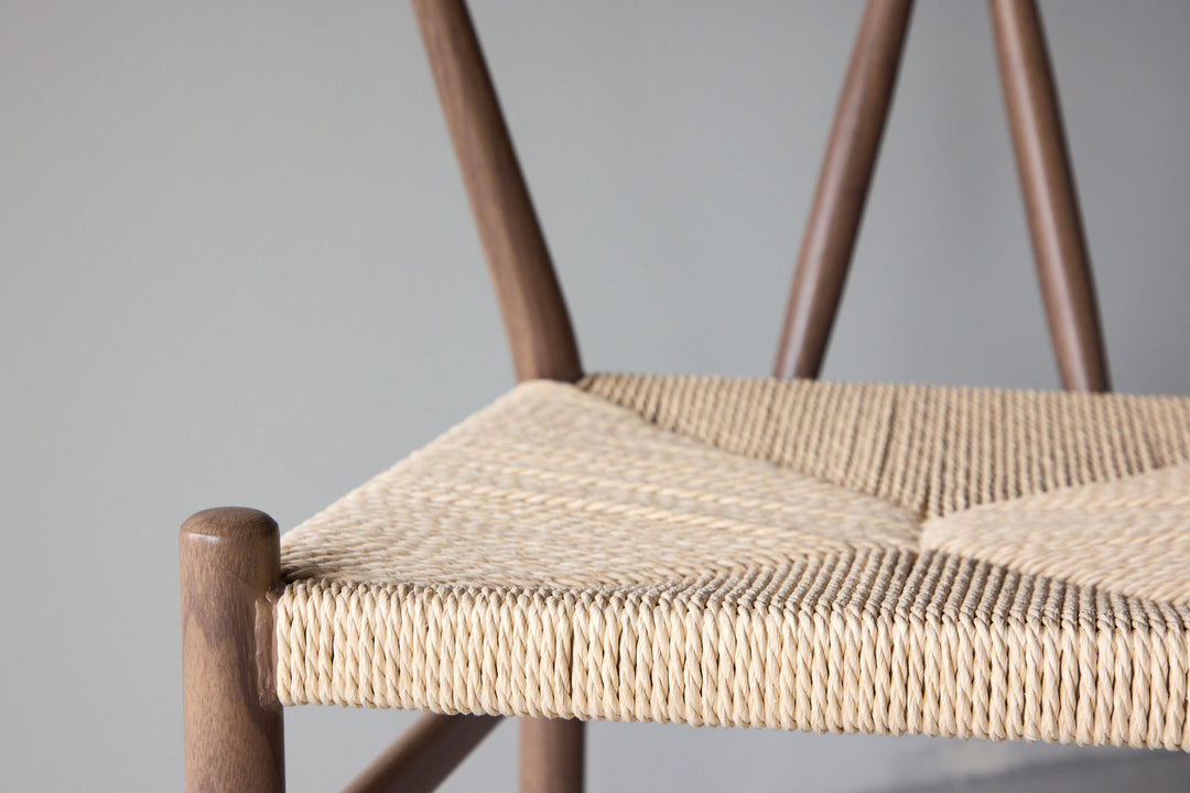 Venture Home Alfons Dining Chair - Woodlook / Nature Rope