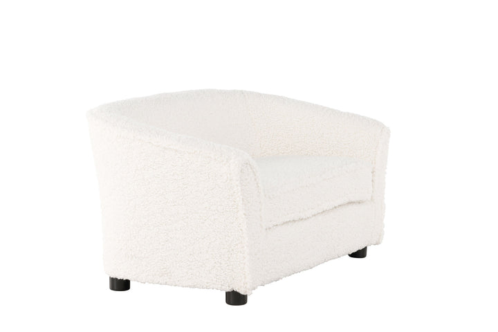 Venture Home Måna Kids Sofa - Black / White Teddy