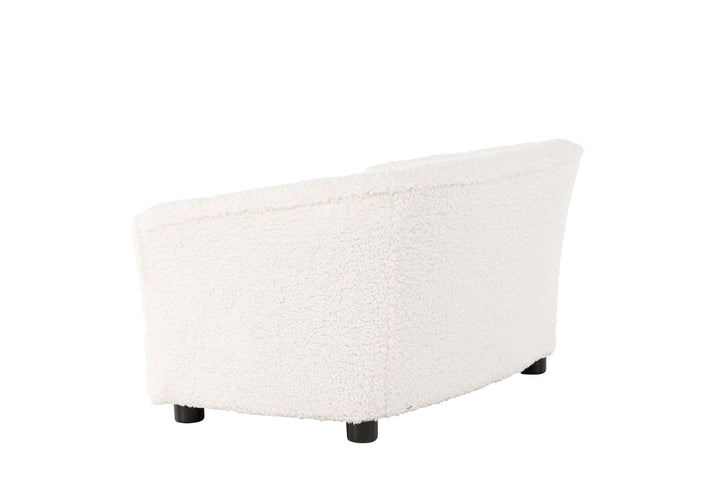 Venture Home Måna Kids Sofa - Black / White Teddy