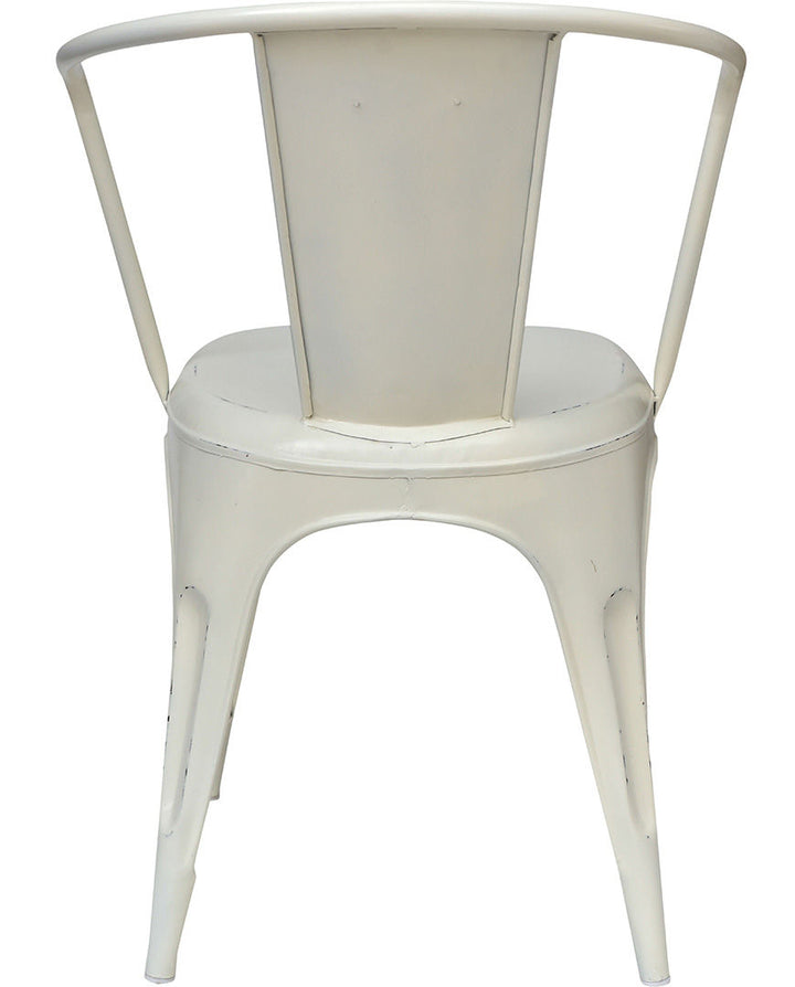 Trademark Living Living spisebordsstol - antikhvid