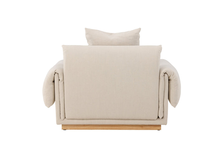 Vind Mollösund 1-seat  - Beige Linen /