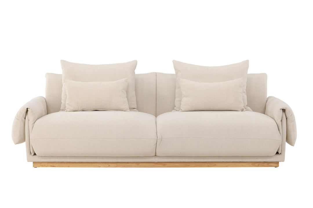Vind Mollösund 3-seat Sofa - Beige Linen /
