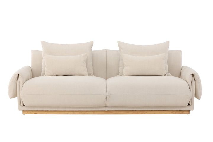 Vind Mollösund 3-seat Sofa - Beige Linen /