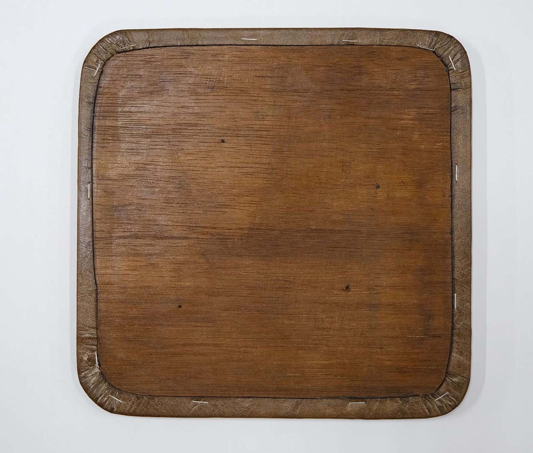 Trademark Living Sitt stolehynde i brun til barstol