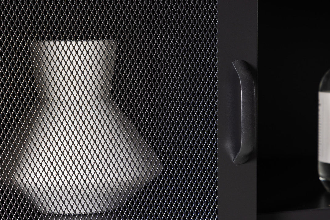 Venture Home Misha - Lave mesh-døre til skab - Sort - Ersätts av 25360-208
