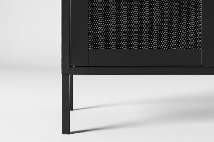 Venture Home Misha - Lave mesh-døre til skab - Sort - Ersätts av 25360-208