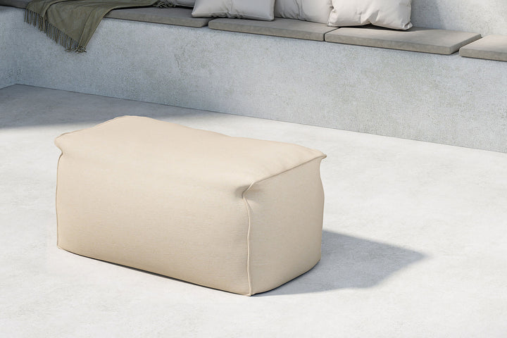 Venture Home Redang Ottoman Fabric - Beige / 75*40*33