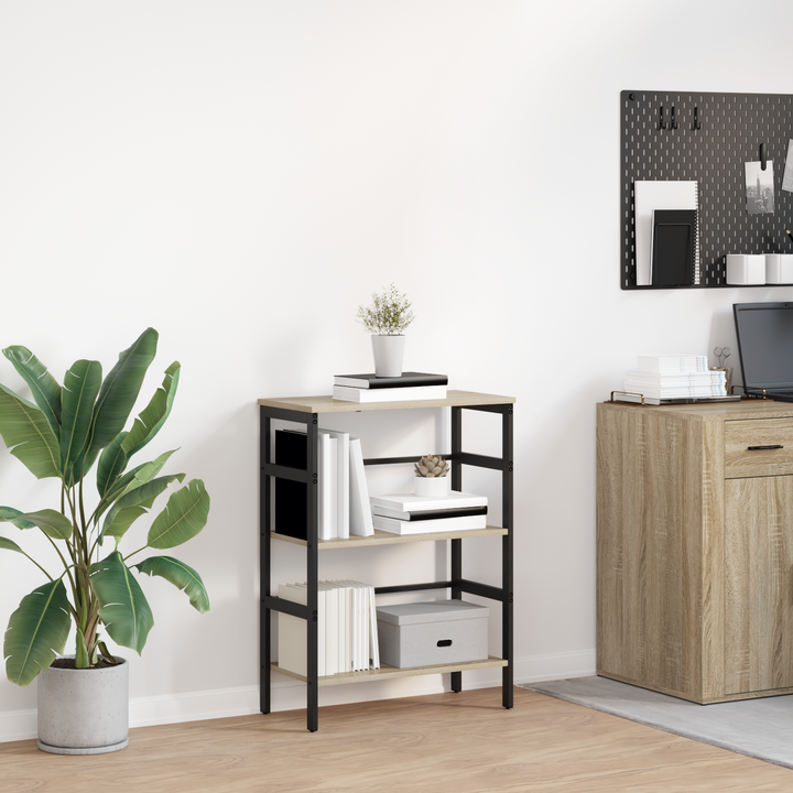 Bogreol Sonoma eg 60 x 29,5 x 81 cm Konstrueret træ