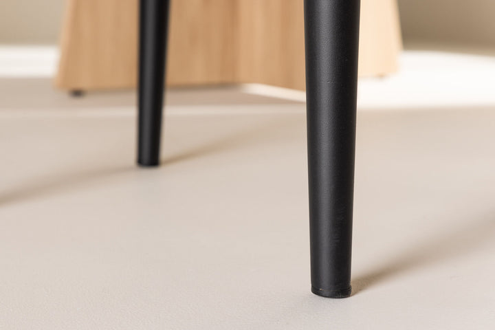 Venture Home Alfons Dining Chair - Black / Beige Rope