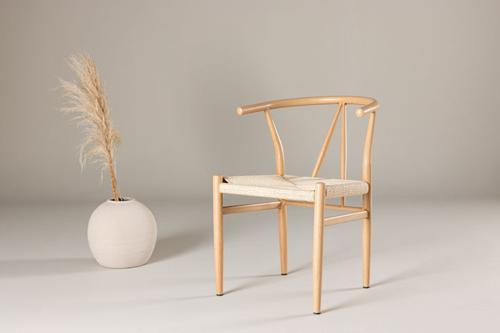 Venture Home Alfons Dining Chair - Natural / Beige  Rope